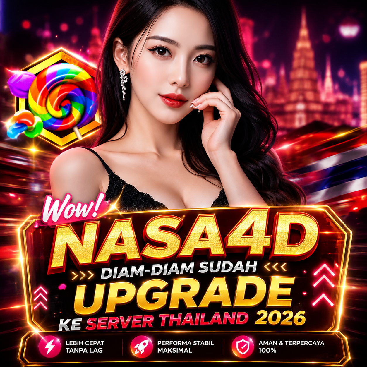 NASA4D : Wow! NASA4D Diam-diam Sudah Upgrade ke Server Thailand 2026