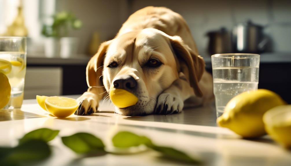 What to do if your dog eats a lemon on sale