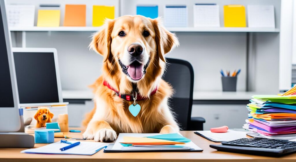 Canine Office Engagement