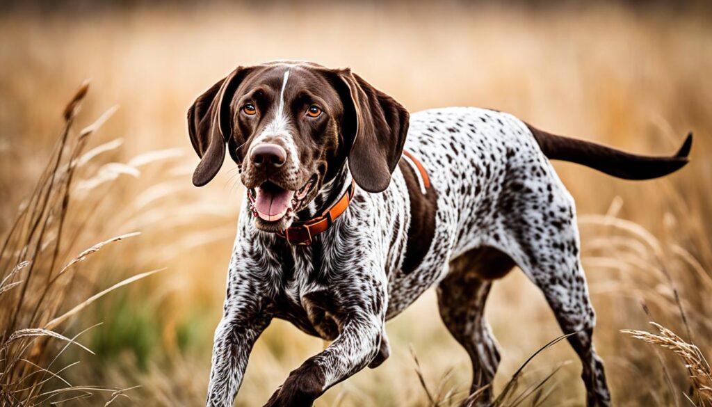 German Shorthaired Pointer in Action