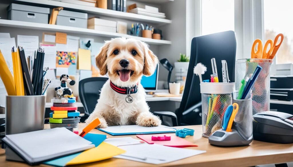 work from home dog tips